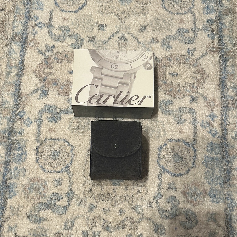 Cartier Luxury Travel Pouch with Cleaning Kit
